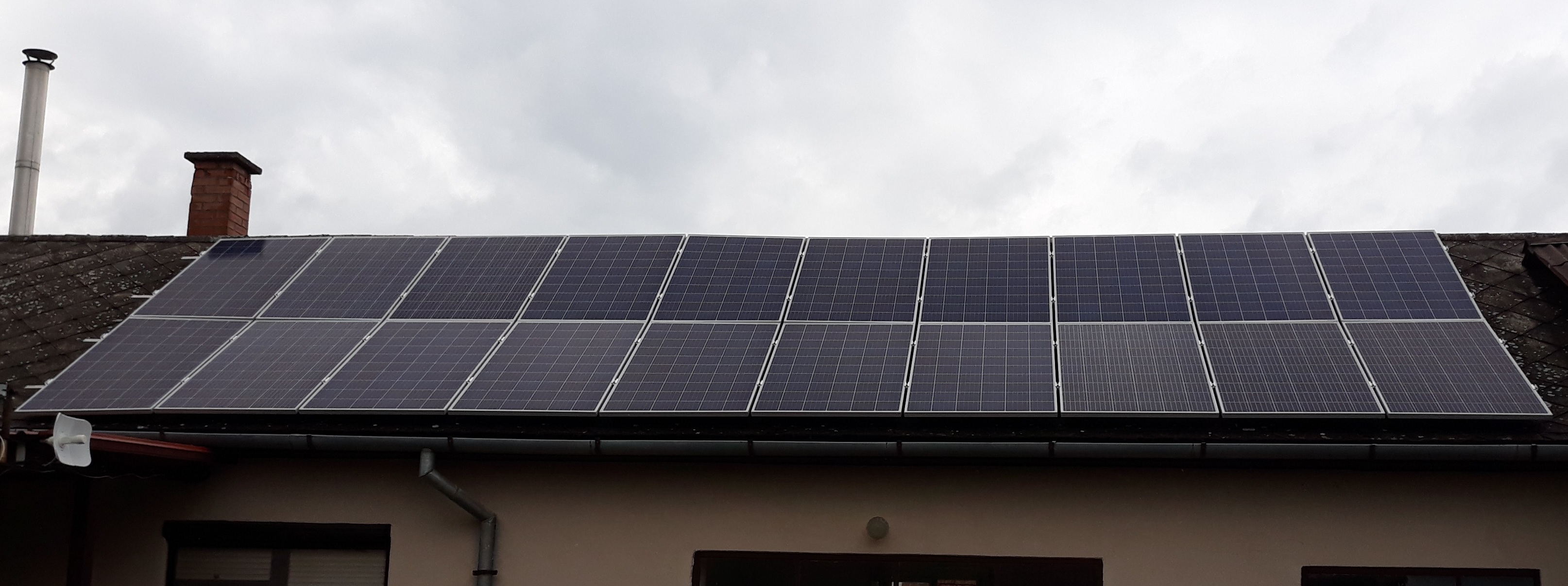 5 kW napelem rendszer Tarpa